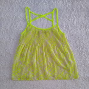 Princess Vera Wang Neon Tank Top